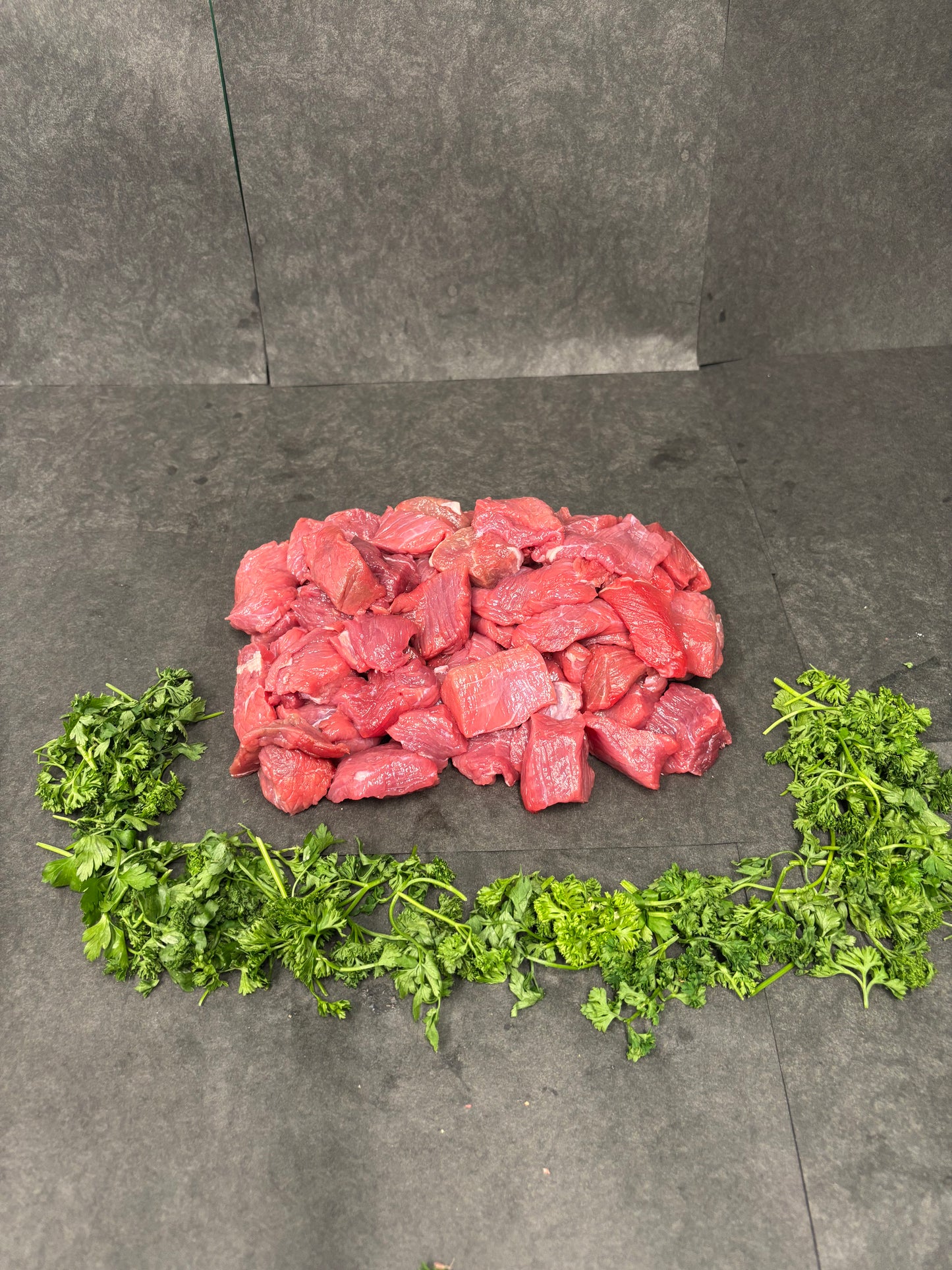 Diced Beef