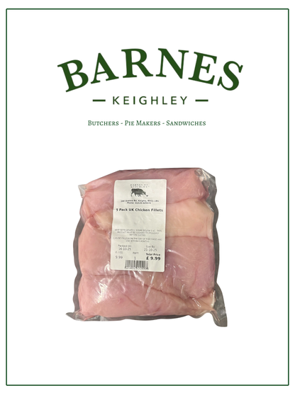 5 Pack Of Chicken Fillets