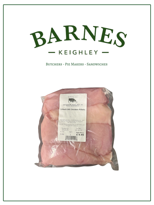 5 Pack Of Chicken Fillets