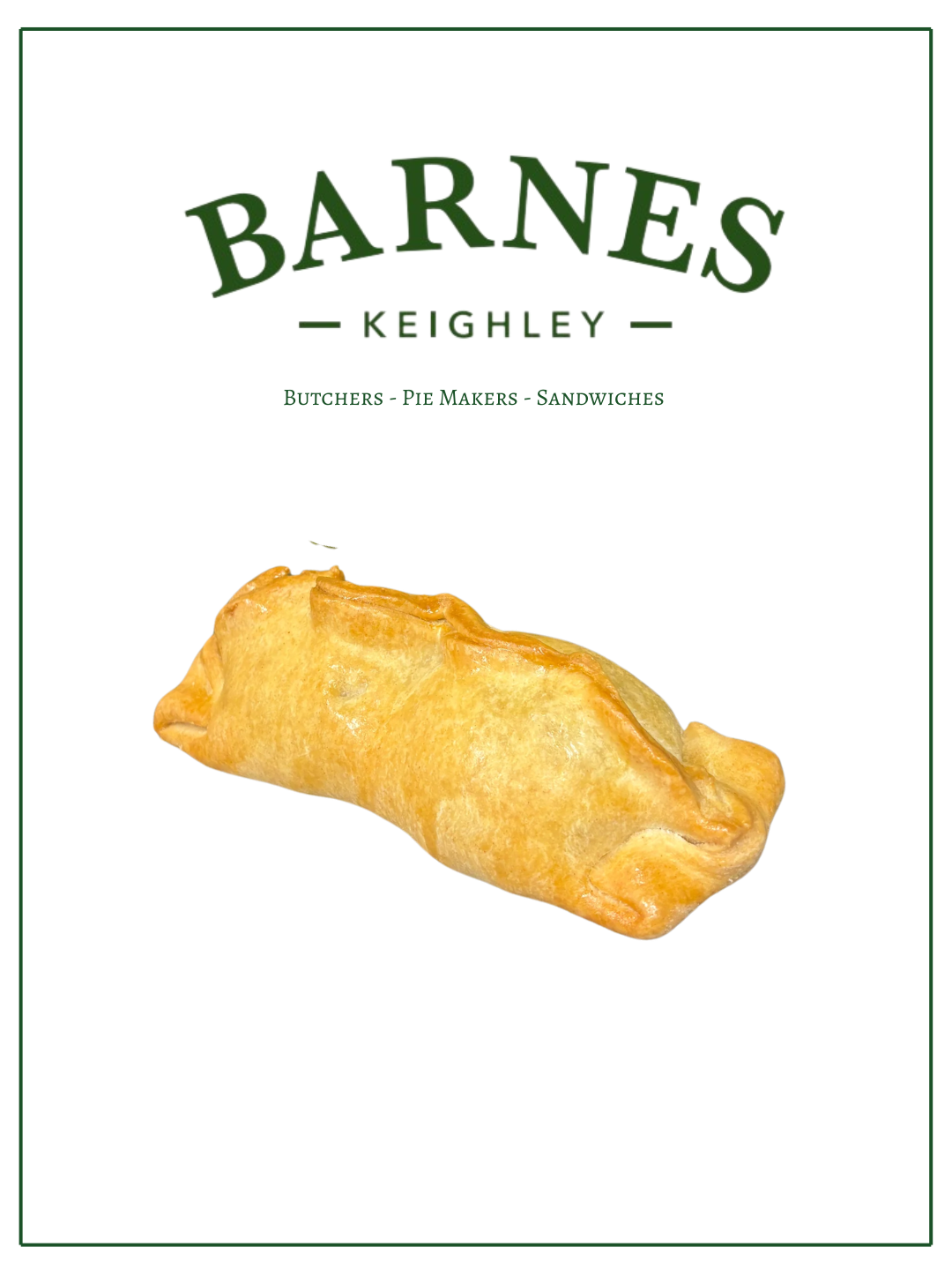 Traditional Cornish Pasty