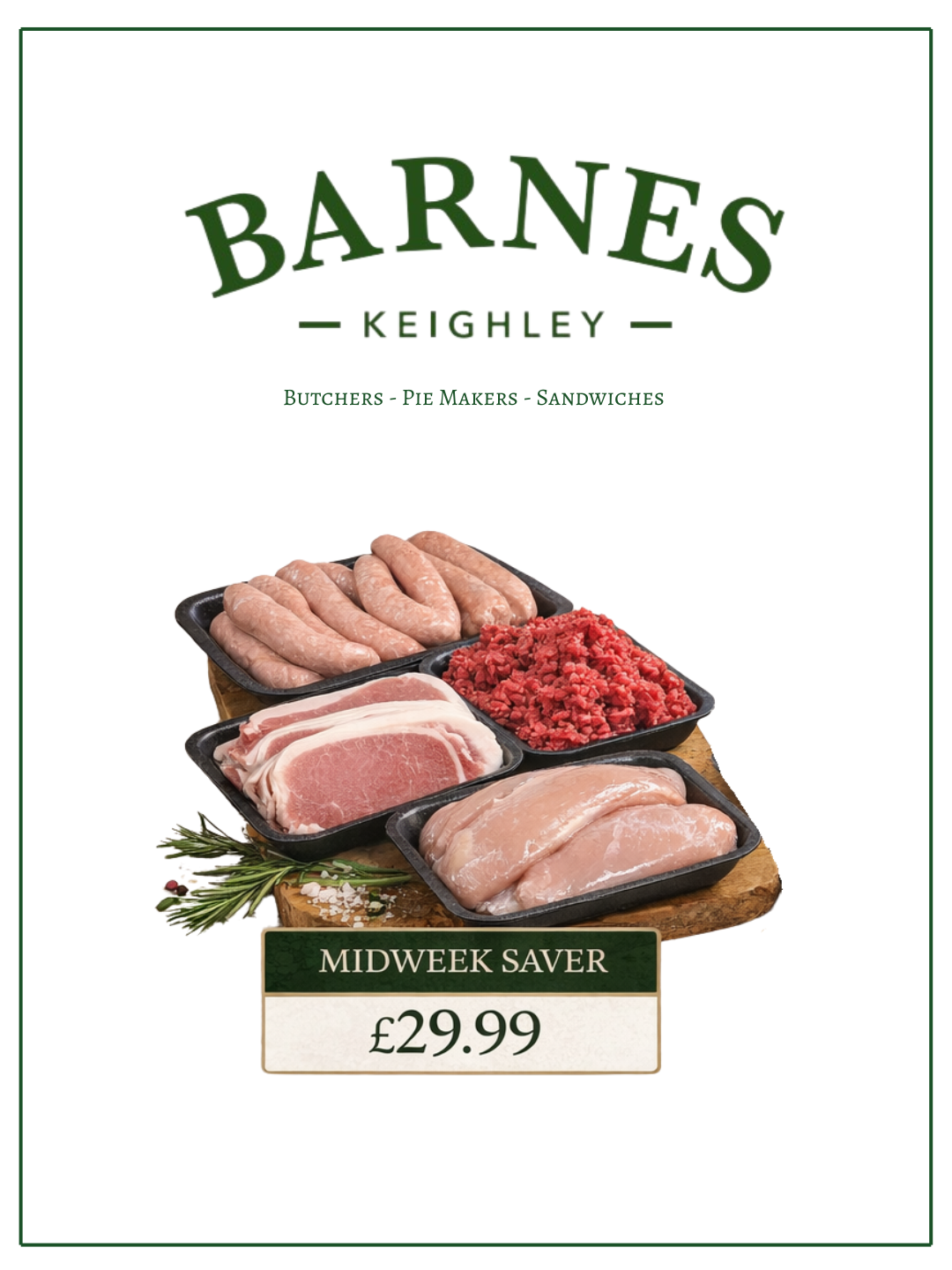 Mid Week Saver