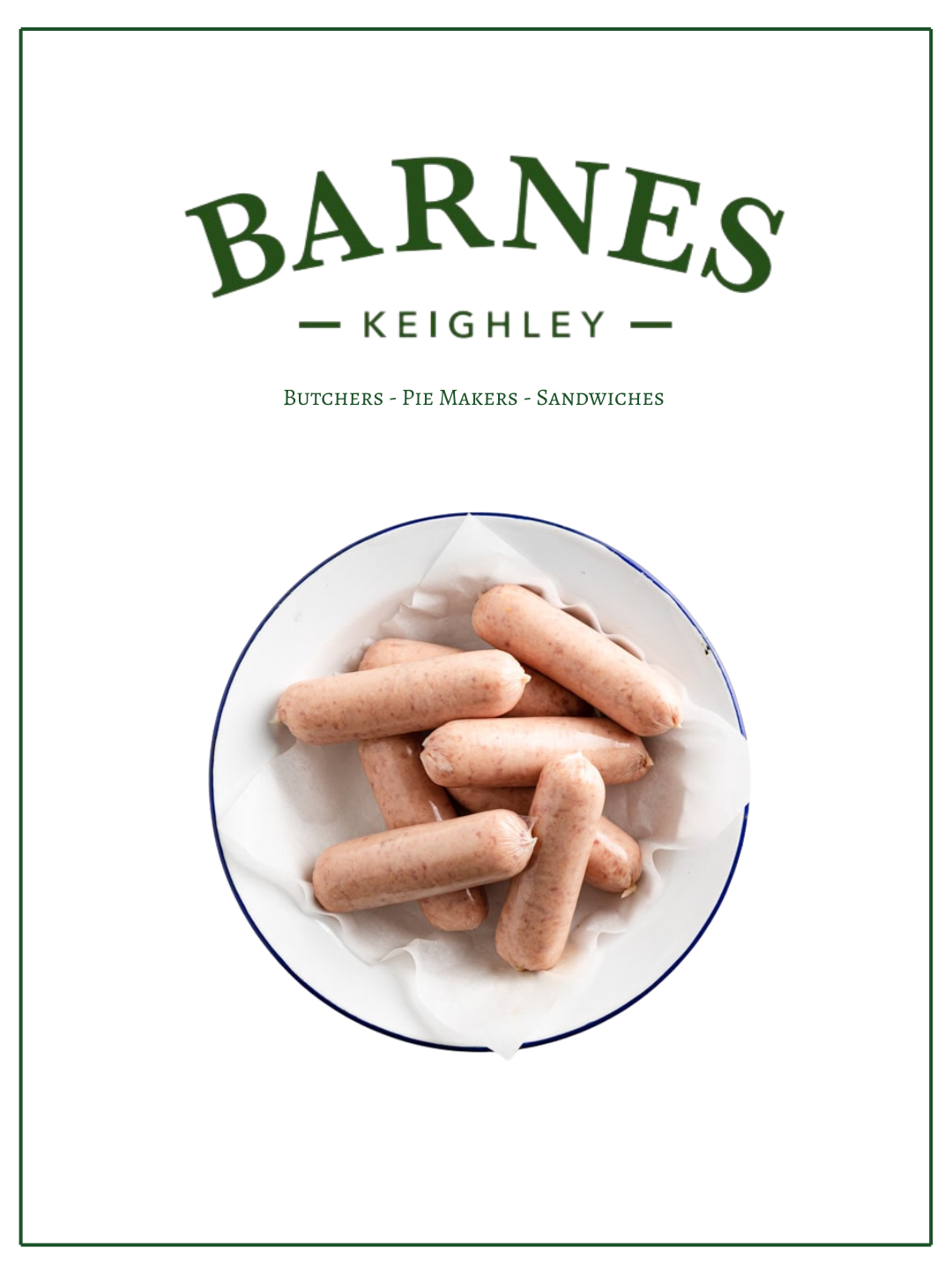 Thick Pork Sausage