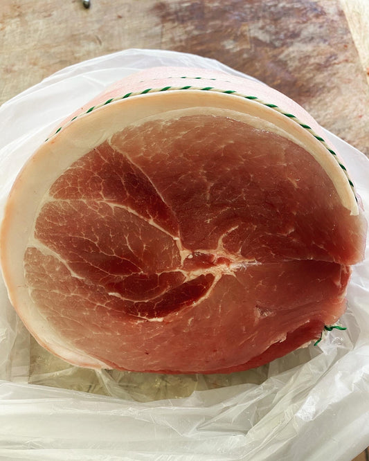 Our own drycured Gammon Steaks (400g)