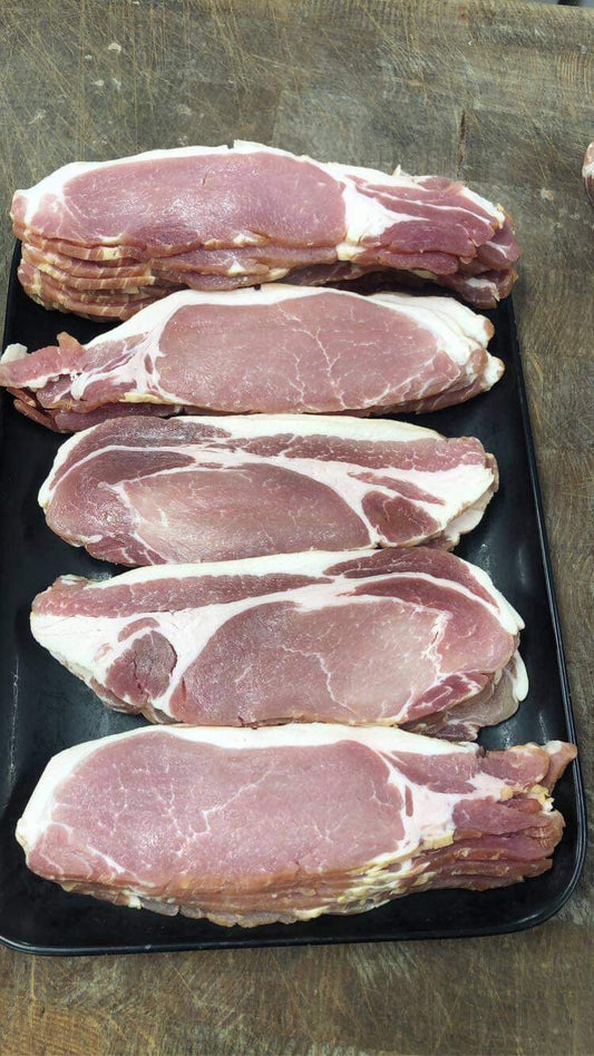 Dry Cured Oak Smoked Back (500g)